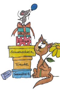 Illustration "Geburtstagstiere"