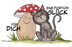 Illustration "Glückspilz"